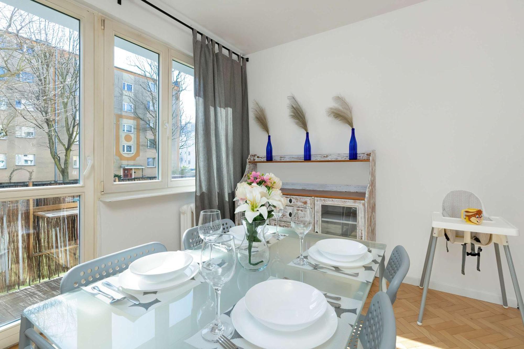 Chlopska Stylish With Balcony Przymorze By Renters Gdańsk